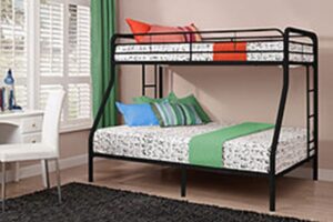 501 Single Over Double Metal Bunk Bed