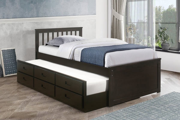 300 Mates Bed with 3 Drawers and Reversible Trundle - Image 3