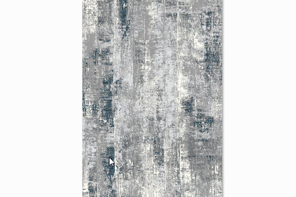 Grey Blue Atlanta Rug