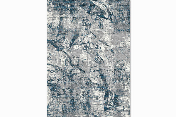 Grey Blue Atlanta Rug