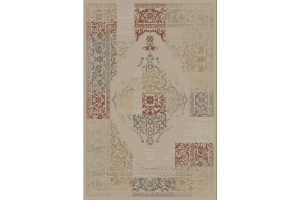R4H Persian Beige Two Tone Area Rug