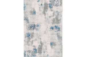 Lapaz Grey Blue Area Rug