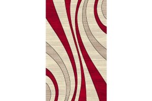 Ibiza Cream Red Area Rug
