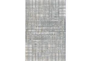 Rome Woven White Grey Area Rug