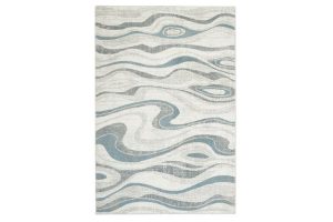 Cambridge White Swirl Area Rug