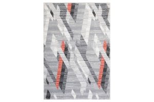 Cambridge Sharp Area Rug-RED