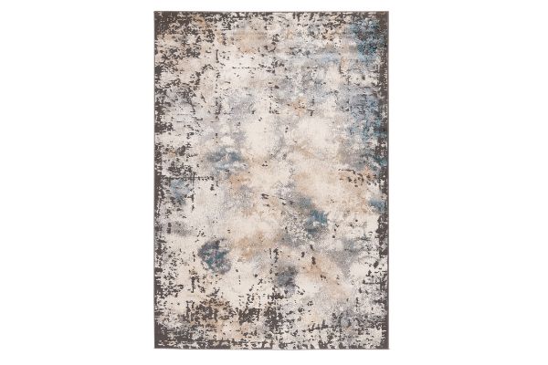 Maharajal Grey Beige Area Rug