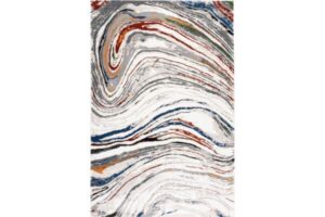 Izamel 25277A Multi Colour and Grey Area Rug