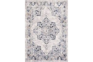 La Perla 5555H Soot Glass Area Rug