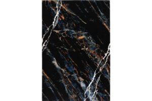Izamel 2528A Multi Black Area Rug