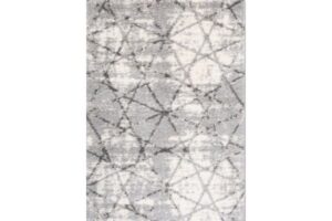 Fresno Grey Line Area Rug