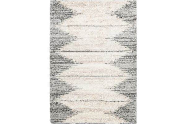 Fresno Off White and Grey Area Rug