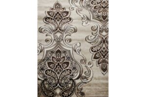 Oxford Brown Flower Rug