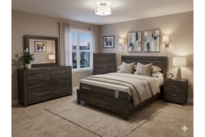 Modern Platform Bedroom Set