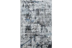 Fancy Blue/ Grey Area Rug