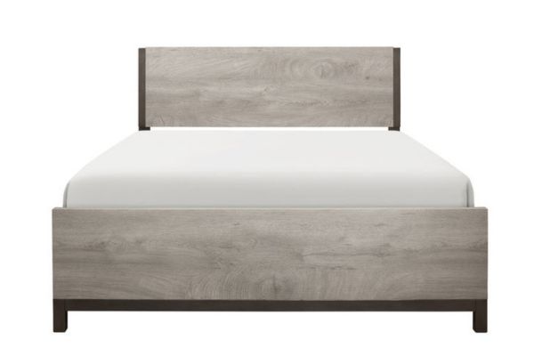 Piered Modern Bedroom Set with Optional LED Panels – Queen or King - Image 3