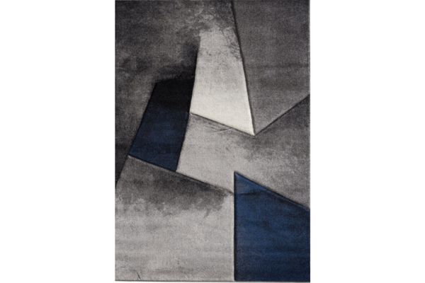 Diamond 20343-7349 953 Navy & Grey Abstract Area Rug