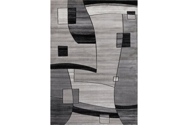 IBIZA CARVING 5059 GREY Area Rug