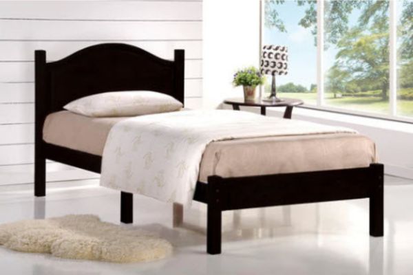 T2342E Espresso Platform Bed