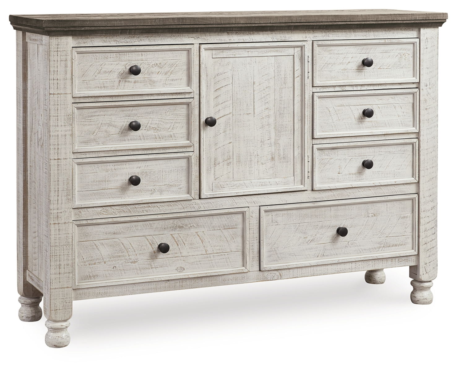 Havalance - Dresser - White / Gray