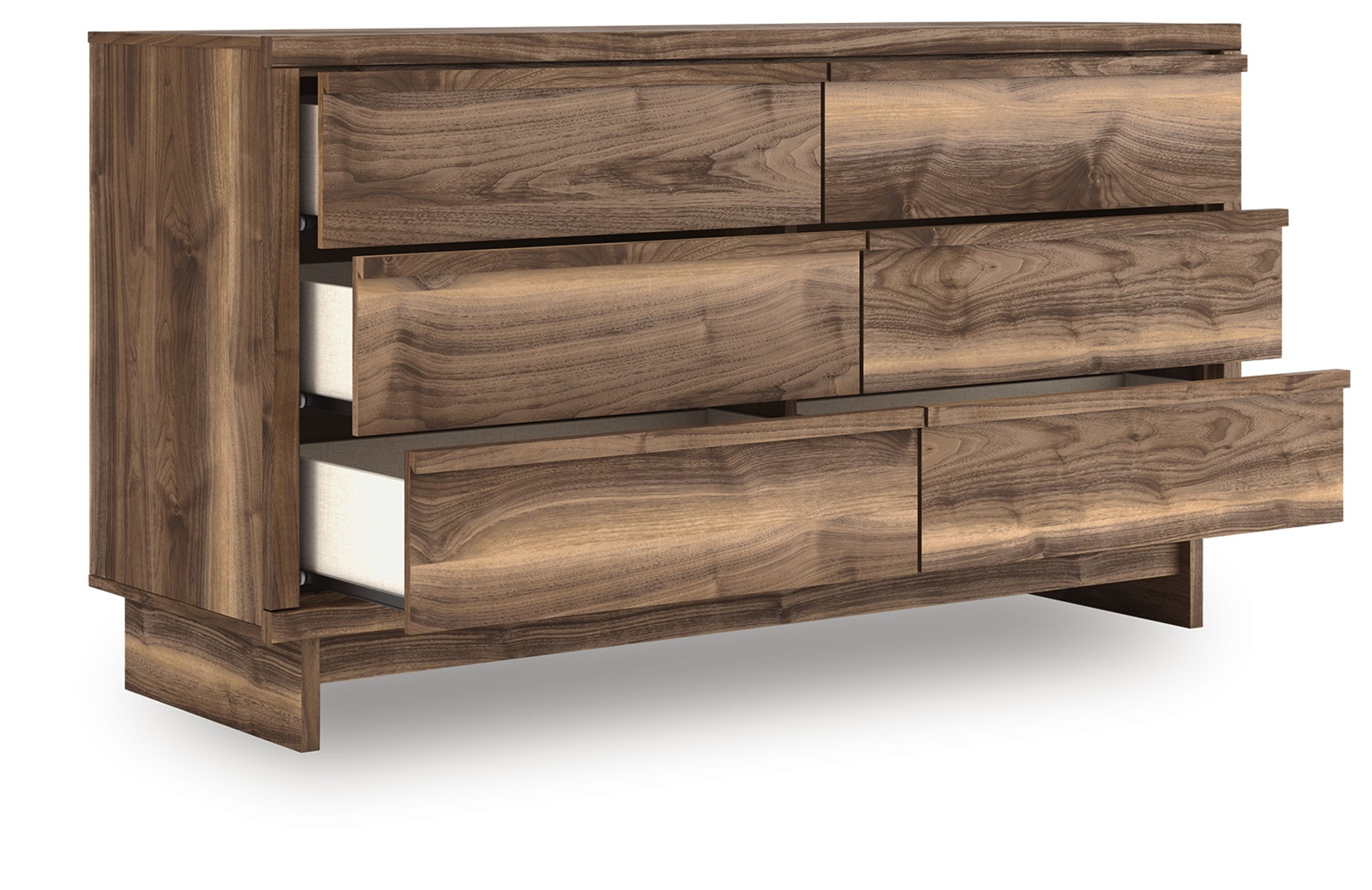 Chirason - Six Drawer Dresser - Brown - Image 4