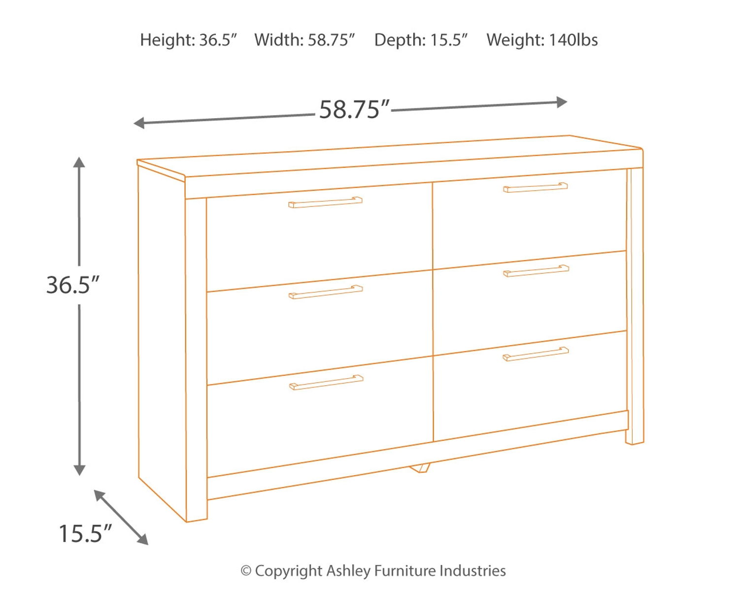 Derekson - Dresser - Image 6