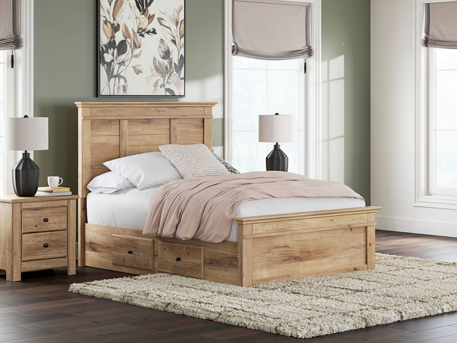 Makidern - Panel Storage Bed - Image 16