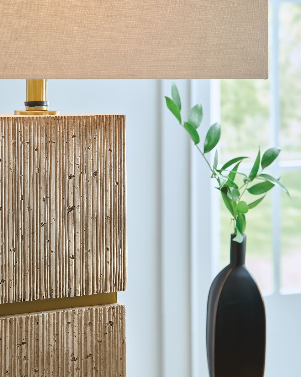 Laddner - Poly Table Lamp - Beige - Image 3