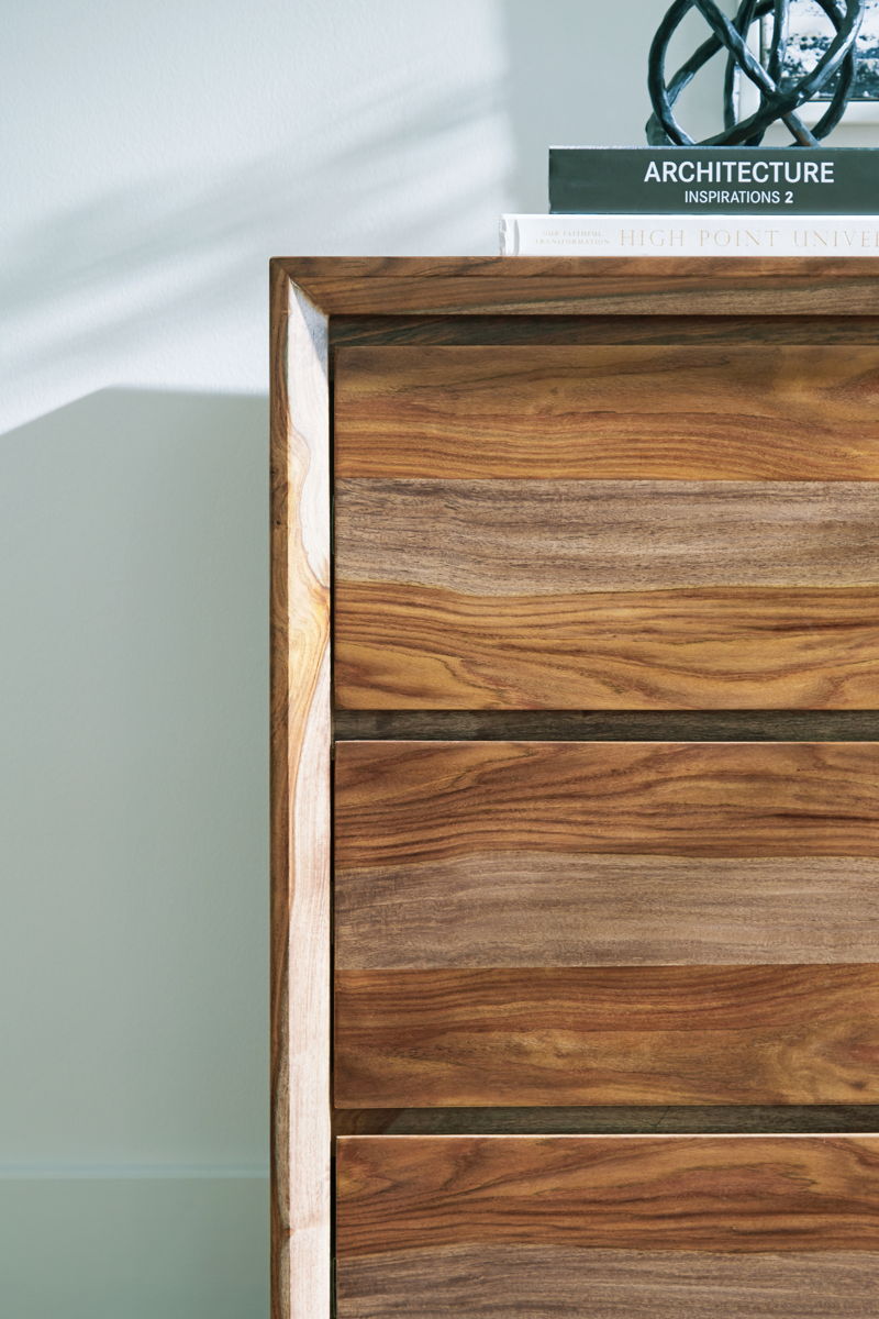 Dressonni - Dresser And Mirror - Brown - Image 3