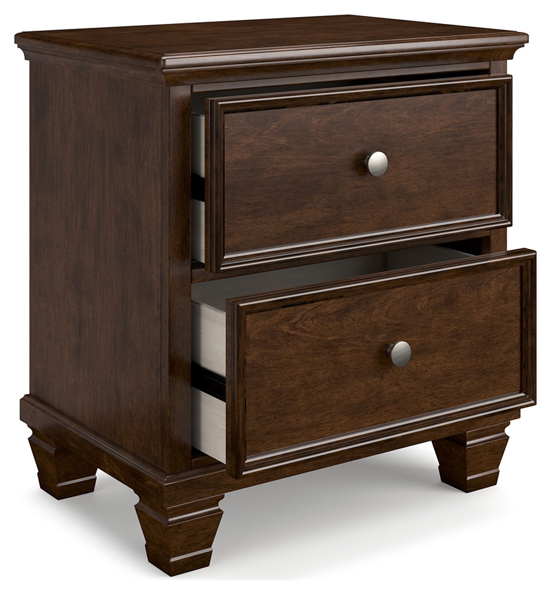 Danabrin - Two Drawer Nightstand - Brown - Image 4