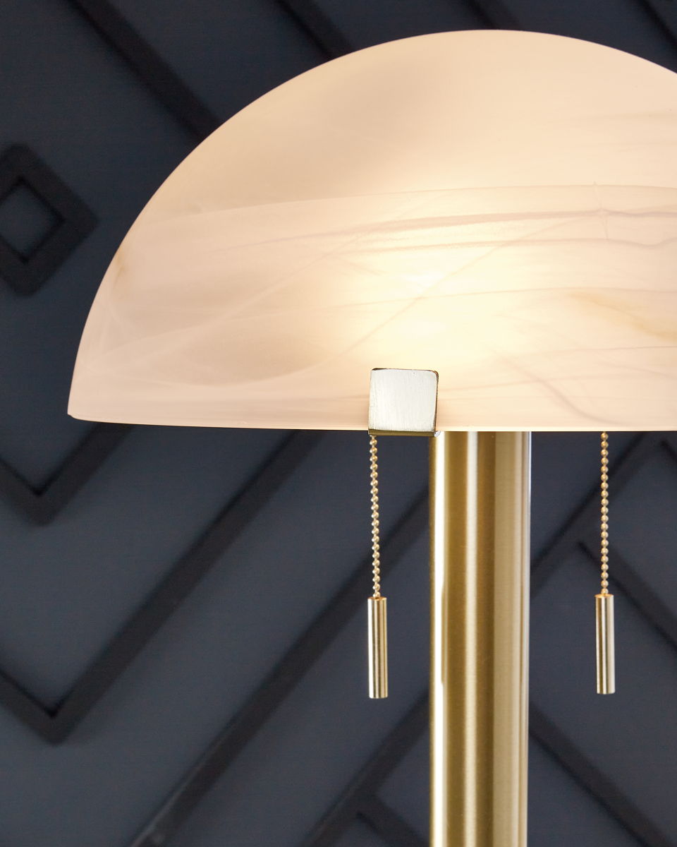 Tobbinsen - Metal Floor Lamp - Brass Finish - Image 3