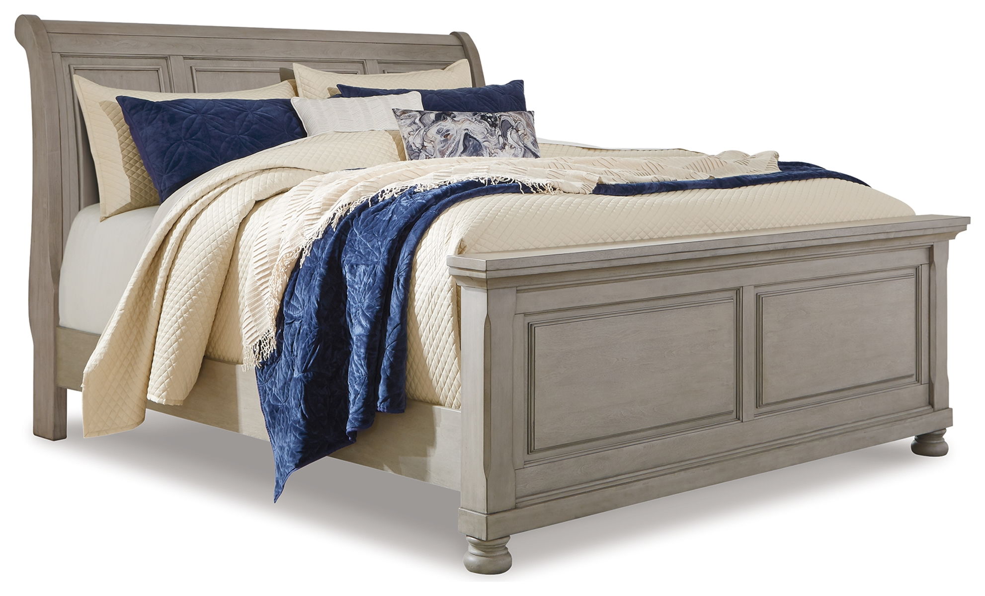 Lettner - Sleigh Bed Set - Image 4
