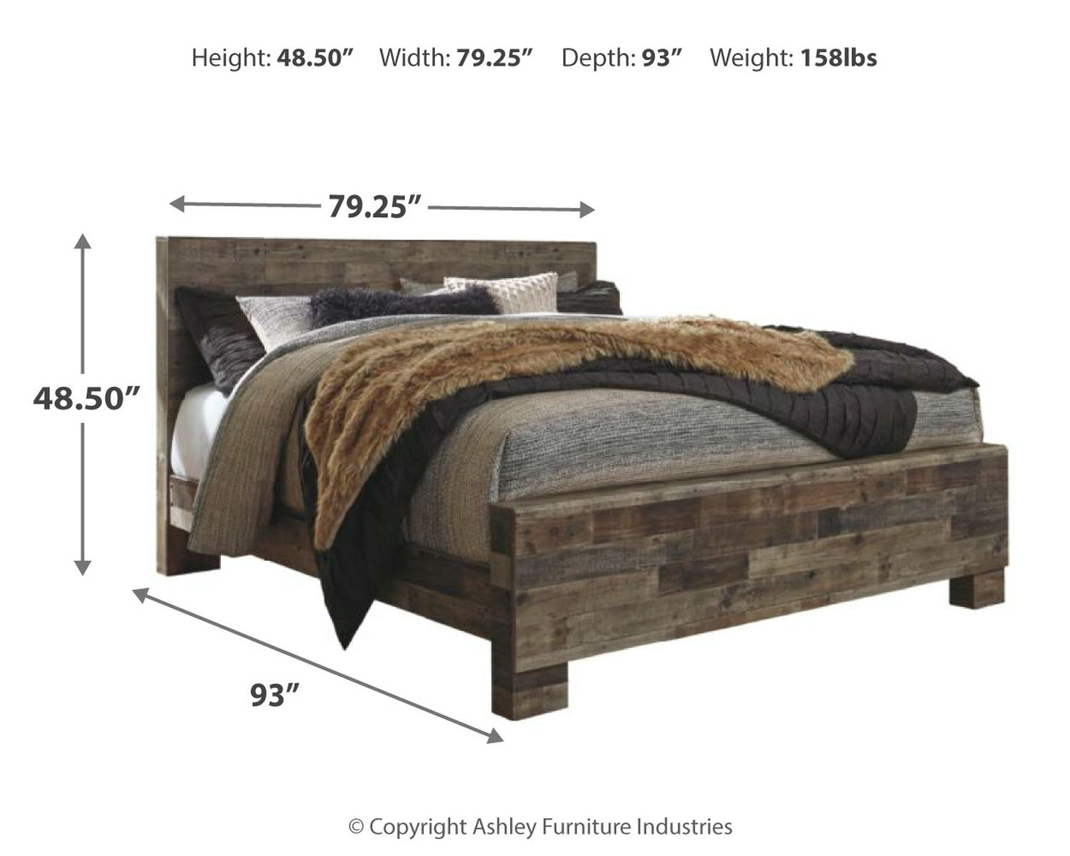 Derekson - Panel Bed - Image 15
