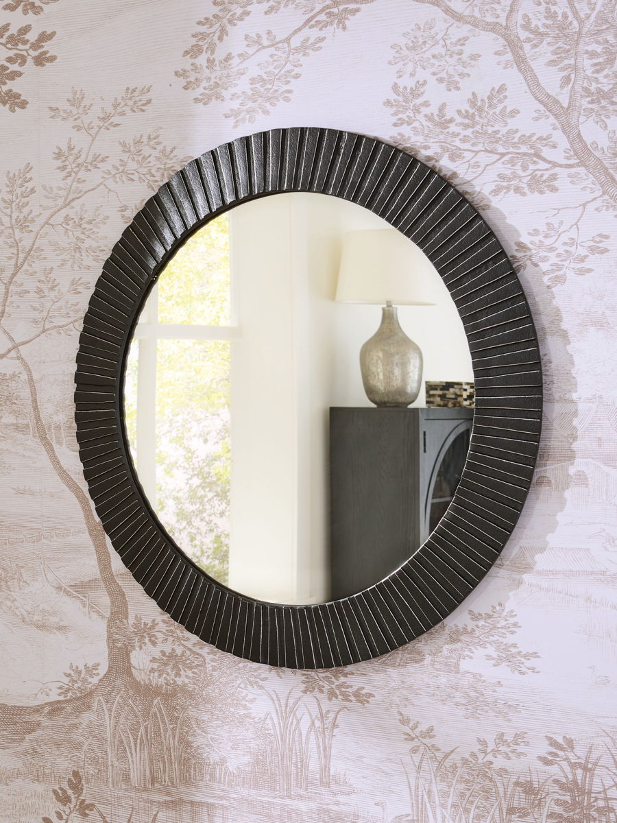 Ozias - Accent Mirror - Black - Image 3