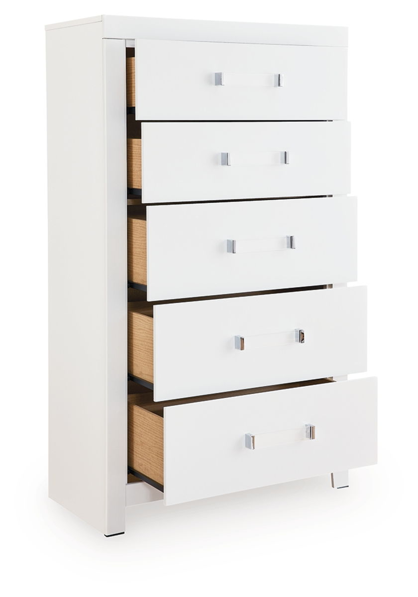 Maeling - Five Drawer Chest - Image 3