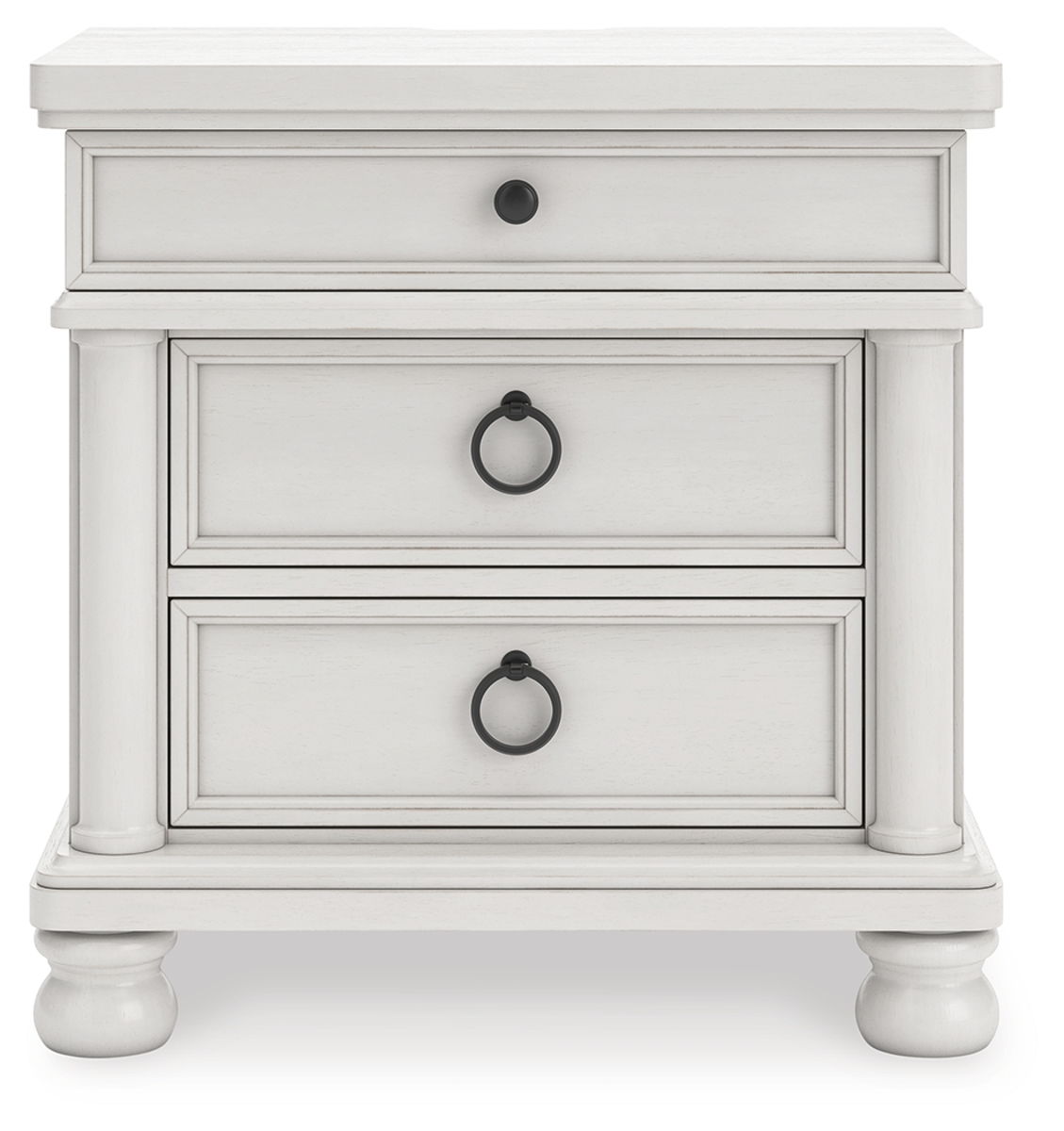 Rowlenstown - Three Drawer Night Stand - Image 4