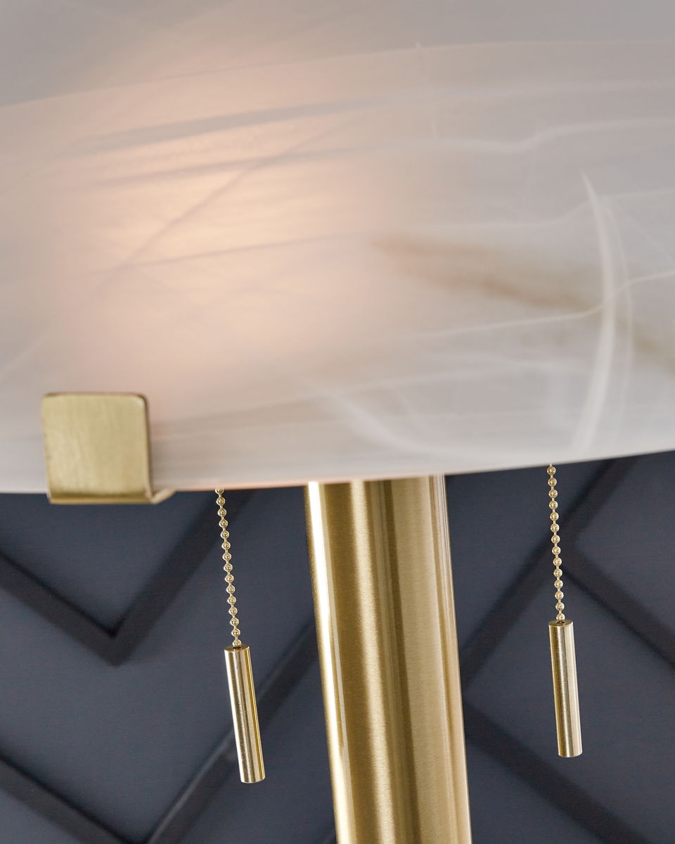 Tobbinsen - Metal Floor Lamp - Brass Finish - Image 4