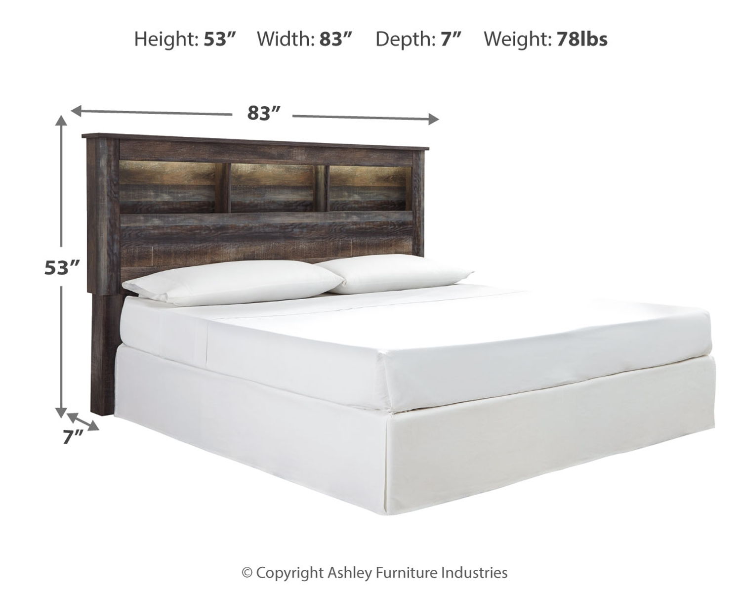 Drystan - Bookcase Headboard - Image 3