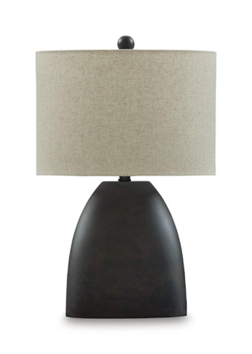Sethmore - Terracotta Table Lamp - Antique Black