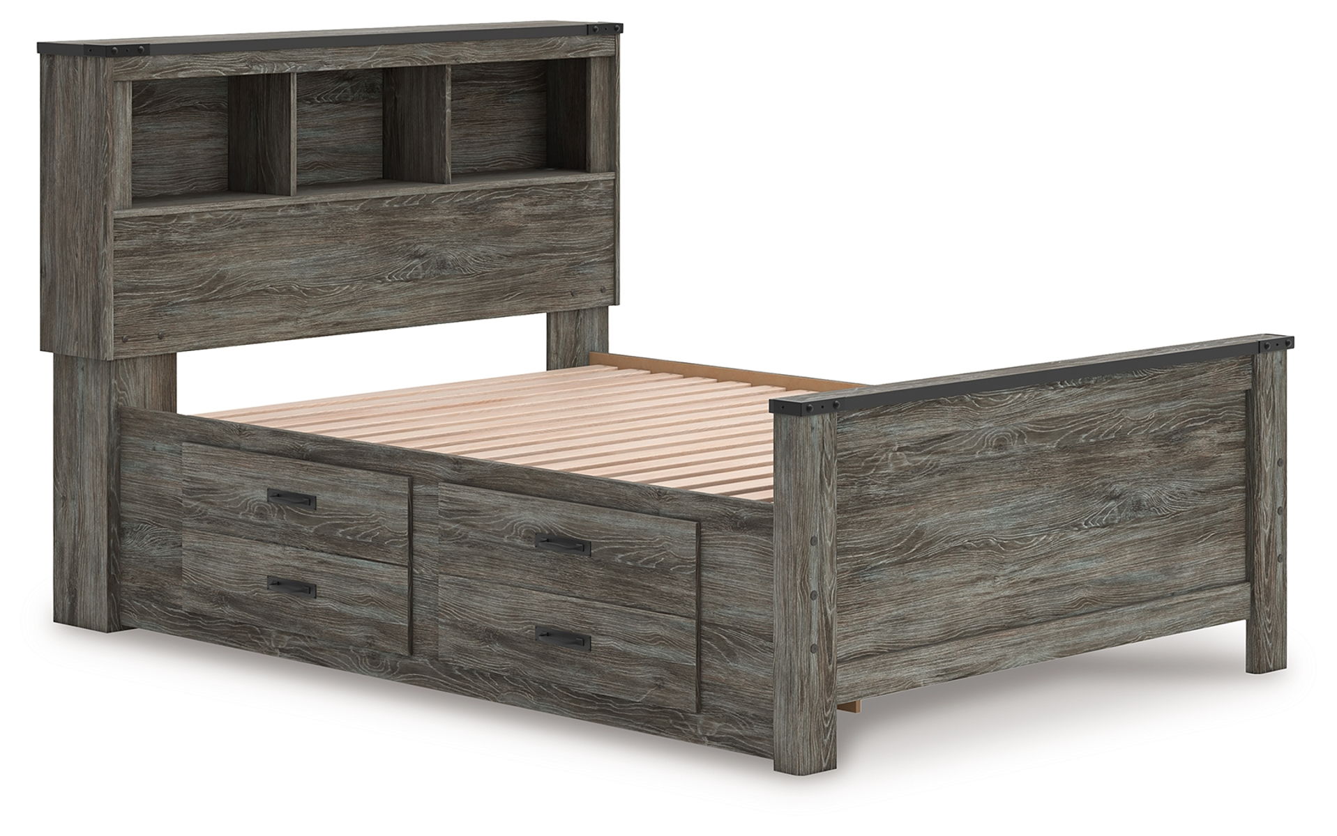 Frandern - Bookcase Panel Bed - Image 6