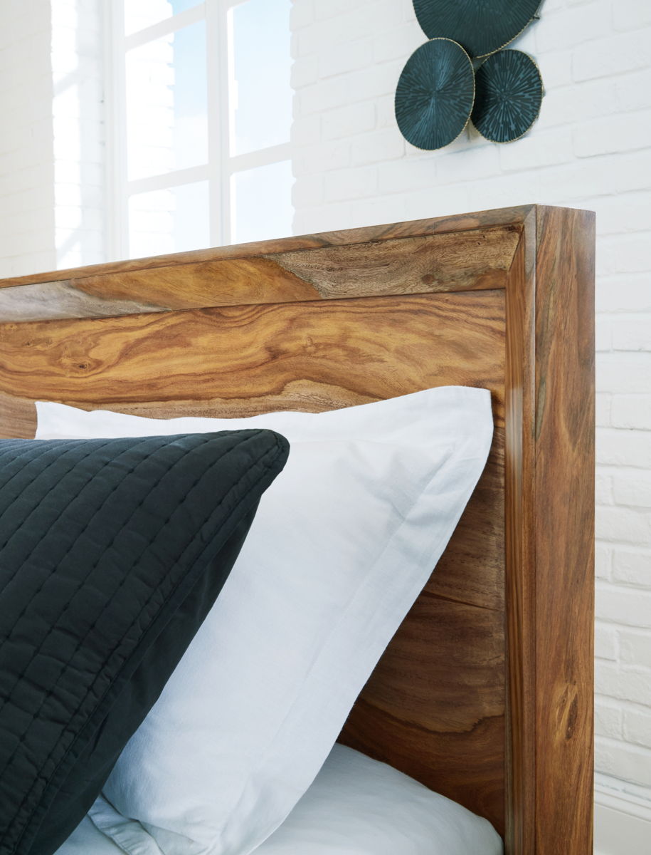 Dressonni - Queen Panel Bed - Brown - Image 3