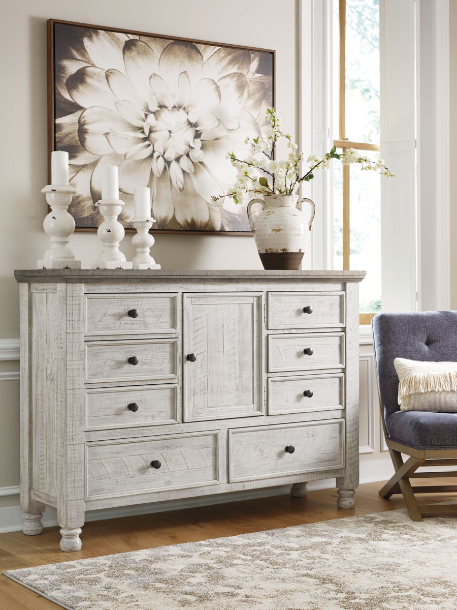 Havalance - Dresser - White / Gray - Image 2