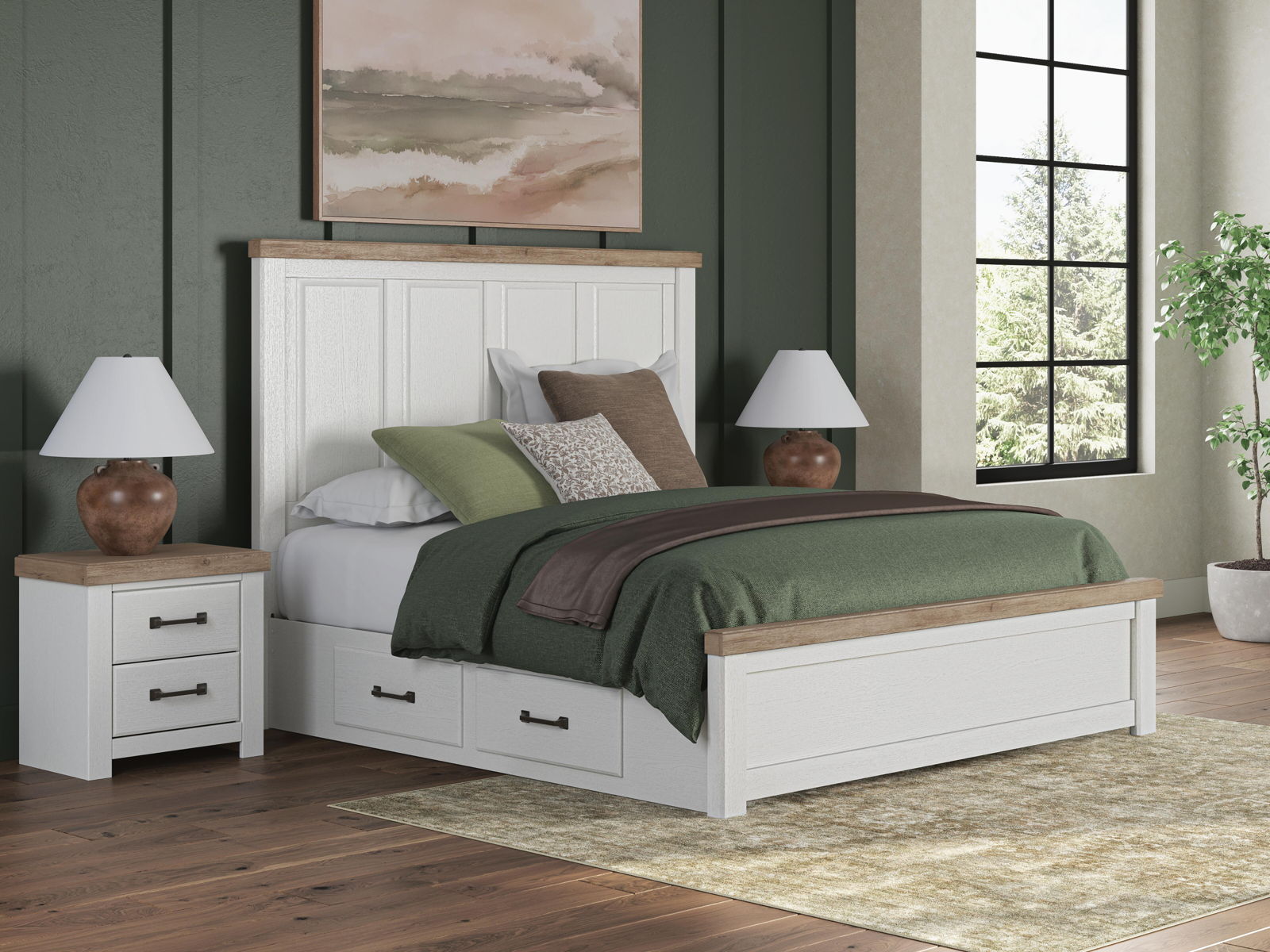 Savonport - Panel Storage Bed - Image 2