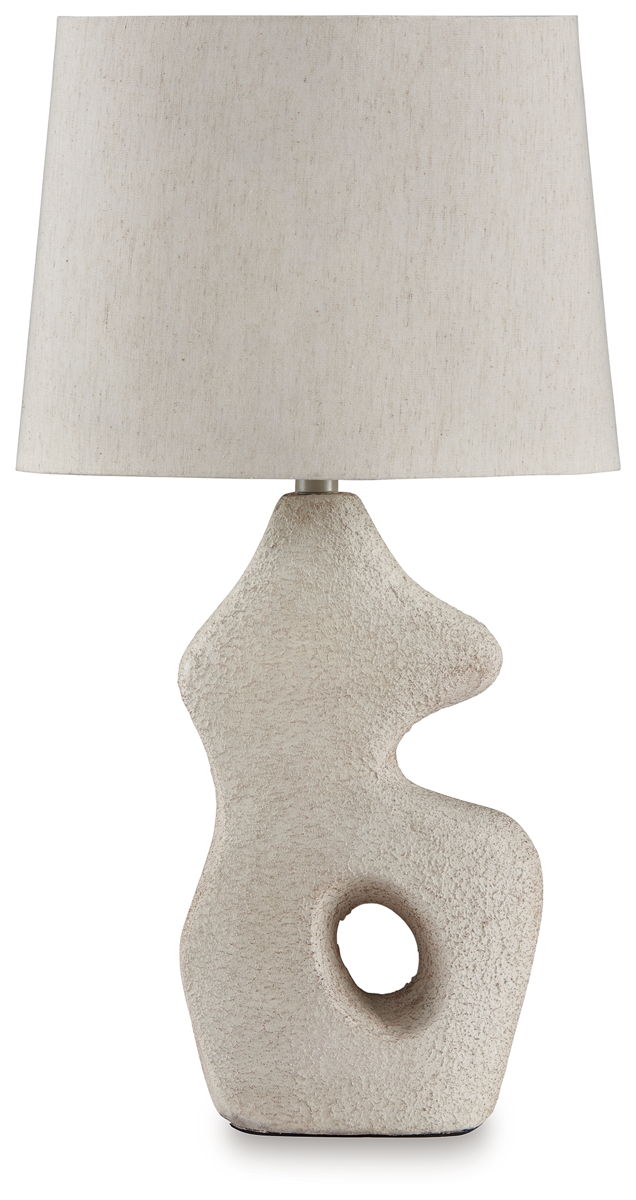 Chadrich - Paper Table Lamp (Set of 2) - Antique Beige - Image 3