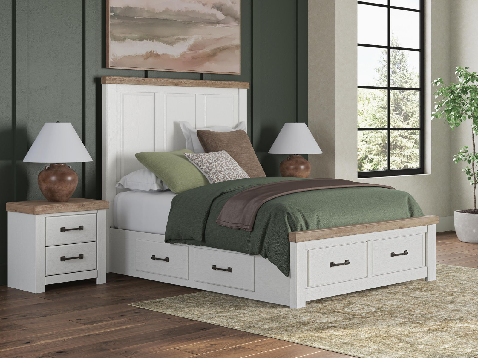 Savonport - Panel Storage Bed - Image 4