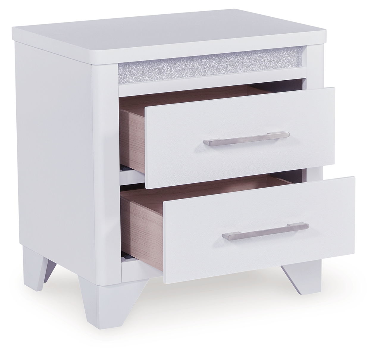 Jarlee - Two Drawer Night Stand - White - Image 3