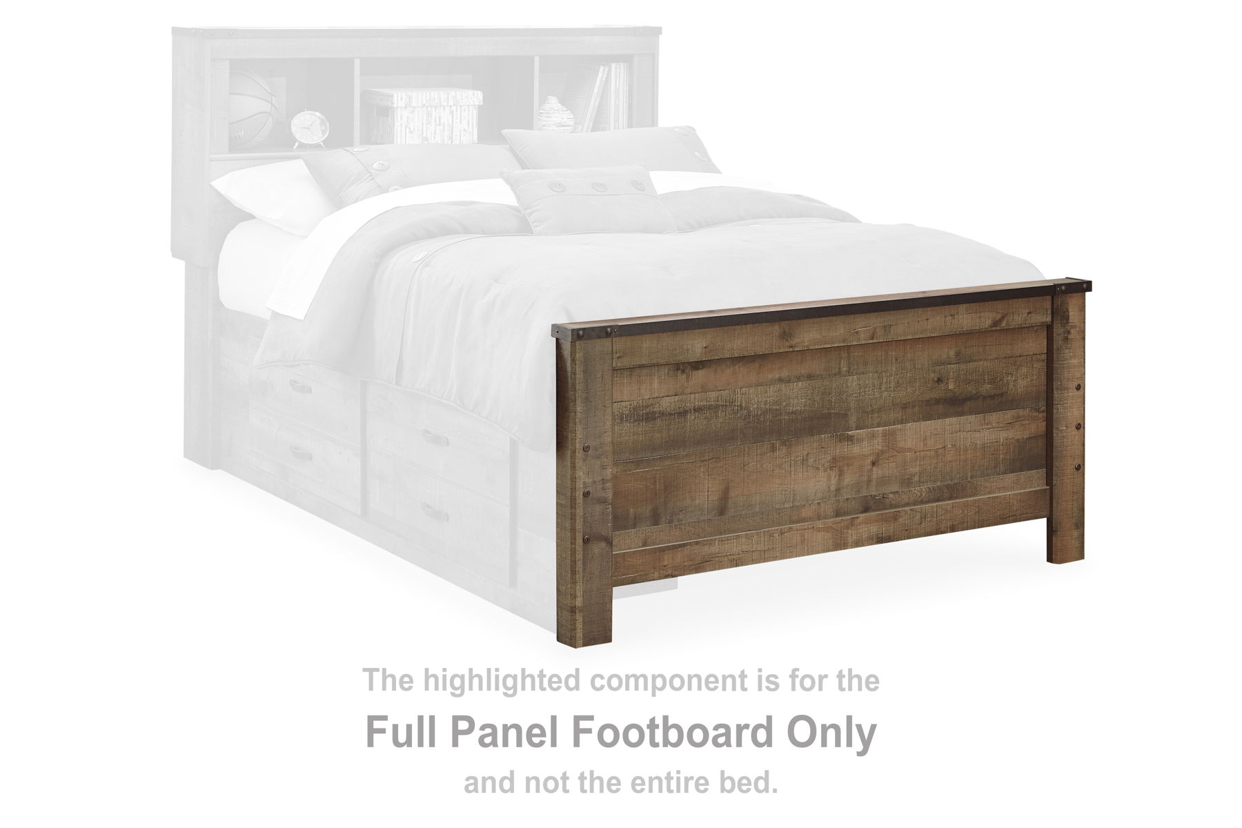 Trinell - Bookcase Storage Bed - Image 4