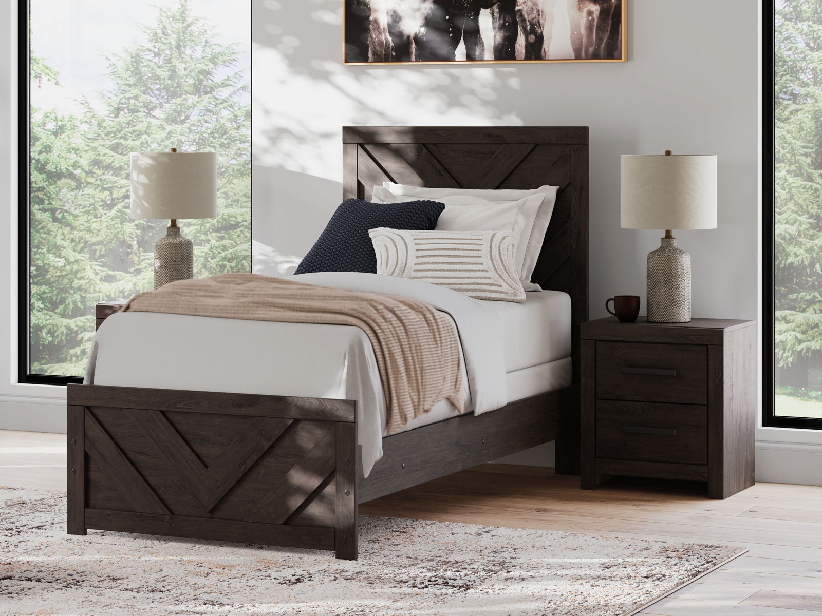 Prendonea - Panel Bed - Image 4