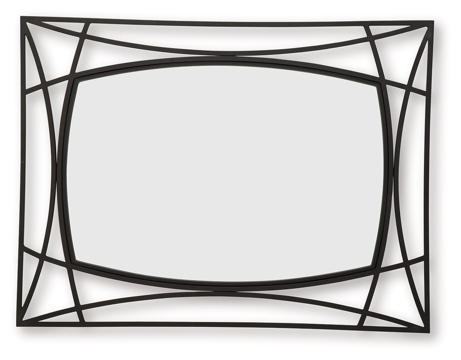 Freenville - Accent Mirror - Black - Image 4