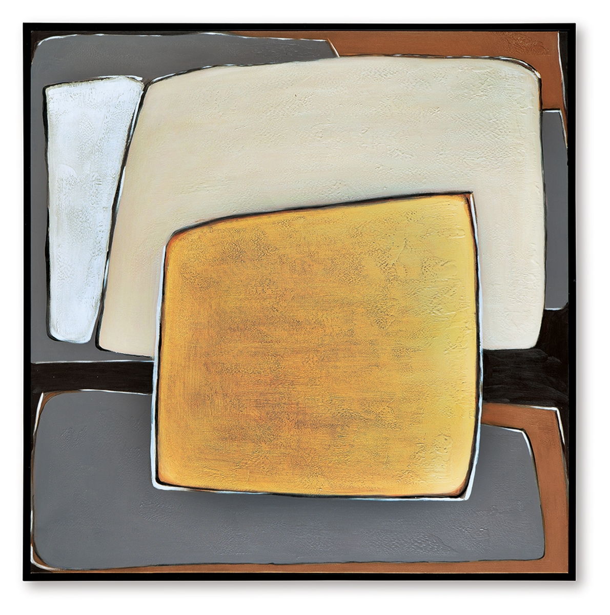 Actman - Wall Art - Cream / Brown / Gray - Image 3